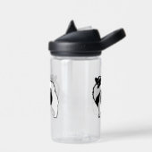 Keeshond Graphics - Niedliche Original Dog Art Trinkflasche (Links)