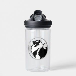 Keeshond Graphics - Niedliche Original Dog Art Trinkflasche