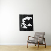 Keeshond Graphics - Niedliche Original Dog Art Wandteppich (Beispiel)