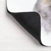 Keeshond History Design Mousepad (Ecke)