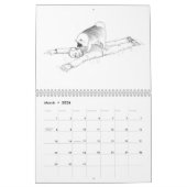 Keeshond Hogs Calendar Kalender (Mär 2026)