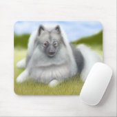 Keeshond-Hund Mousepad (Mit Mouse)
