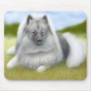 Keeshond-Hund Mousepad