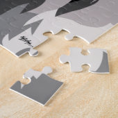 Keeshond-Hund Puzzle (Seite)