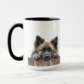 Keeshond Hund Tasse (Links)