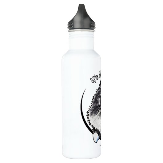 Keeshond IAAM Trinkflasche (Links)