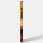 Keeshond im Herbst Leaves Fall Inspiriert Case-Mate iPhone Hülle (Rückseite / Links)