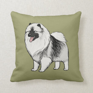 Keeshond Kissen