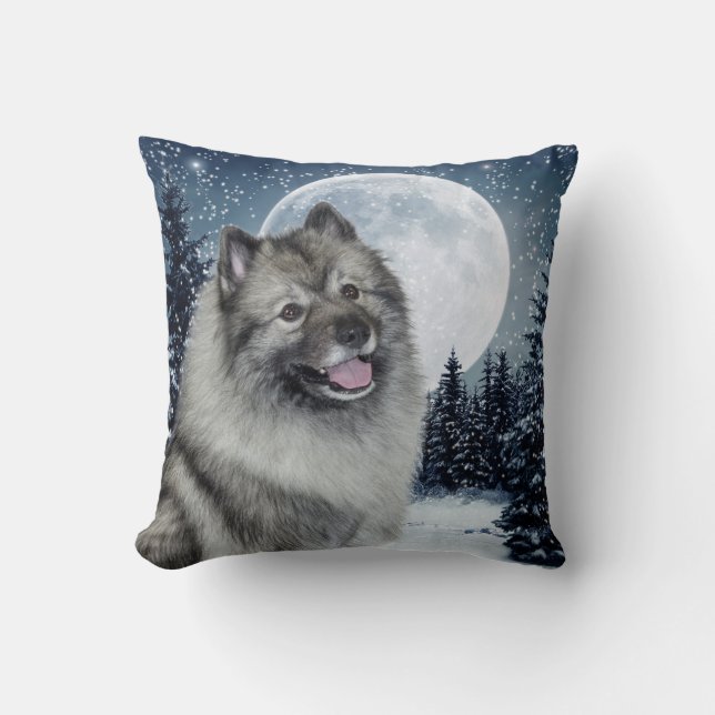 Keeshond-Kissen Kissen (Vorderseite)