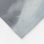 Keeshond lassen es Weihnachten schnee Fleecedecke (Ecke)