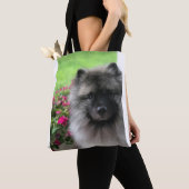 Keeshond--Liebe! Tasche (Von Nahem)