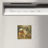 Keeshond Magnet (In Situ (Geschirrspüler))