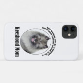 Keeshond Mama Smartphone Case (Rückseite (Horizontal))