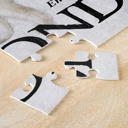 Keeshond-Merkmal-Puzzlespiel Puzzle (Seite)