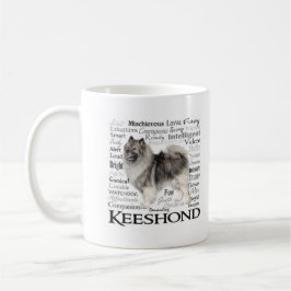 Keeshond-Merkmal-Tasse Tasse