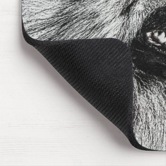 Keeshond Mousepad (Ecke)