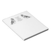 Keeshond Notepad Notizblock (angewinkelt)