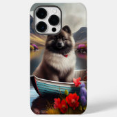 Keeshond on a Paddle: Ein Landschaftliches Abenteu Case-Mate iPhone Hülle (Rückseite)