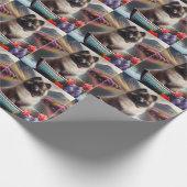 Keeshond on a Paddle: Ein Landschaftliches Abenteu Geschenkpapier (Ecke)