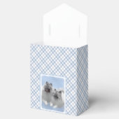 Keeshond Pair of Kees Painting Original Animal Art Geschenkschachtel (Geöffnet)