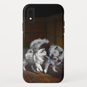 Keeshond Playtime Malerei - Niedliche Original Dog Case-Mate iPhone Hülle