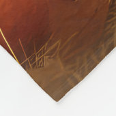 Keeshond Puppy Autumn Delight Pumpkin Fleecedecke (Ecke)