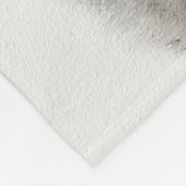 Keeshond Puppy Zeichne - Niedliche Original Hundek Fleecedecke (Ecke)