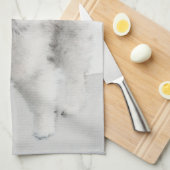 Keeshond Puppy Zeichnend - Niedliche Original Hund Geschirrtuch (Viertel Falte)