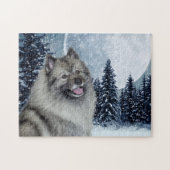 Keeshond-Puzzlespiel Puzzle (Horizontal)