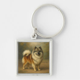 Keeshond Schlüsselanhänger