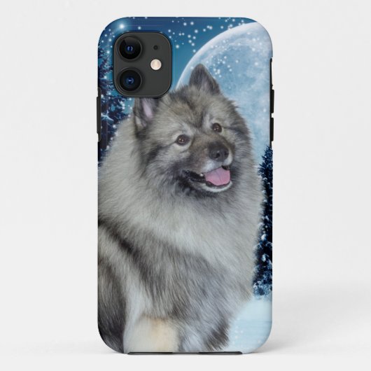 Keeshond Smartphone Case (Rückseite)