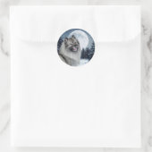 Keeshond Stickers (Tasche)