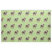 Keeshond Stoff (Fat Quarter (45,7 x 55,9 cm))