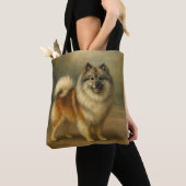 Keeshond Tasche (Von Nahem)