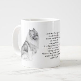 Keeshond-Tasse Jumbo-Tasse