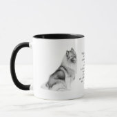 Keeshond-Tasse Tasse (Links)