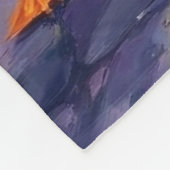 Keeshond Trick-or-Treating in Halloween-Kostümen Fleecedecke (Ecke)