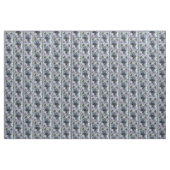Keeshond und Columbine - Hundefoto Stoff (Yard (91,4 cm))