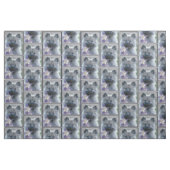 Keeshond und Columbine - Hundefoto Stoff (Fat Quarter (45,7 x 55,9 cm))