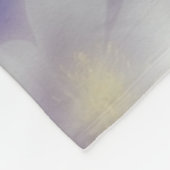 Keeshond und Columbine - Hundfoto Fleecedecke (Ecke)