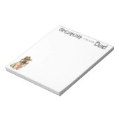 Keeshond Vater Notizblock (Rotiert)