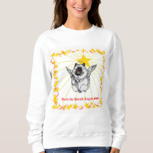 Keeshond-WeihnachtsSweatshirt Sweatshirt