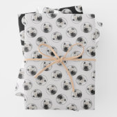 Keeshond Zeichnend Schlüssel Welpe Niedlich Origin Geschenkpapier Set (Beispiel)