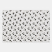 Keeshond Zeichnend Schlüssel Welpe Niedlich Origin Geschenkpapier Set (Vorderseite)