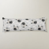 Keeshond Zeichnend Schlüssel Welpe Niedlich Origin Seitenschläferkissen (Rückseite)