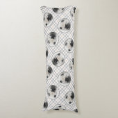 Keeshond Zeichnend Schlüssel Welpe Niedlich Origin Seitenschläferkissen (Vorderseite Vertikal)