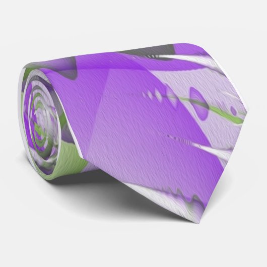 Keeshonden Krawatte (Gerollt)