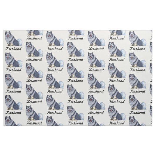 Keeshondgewebe Stoff (Fat Quarter (45,7 x 55,9 cm))