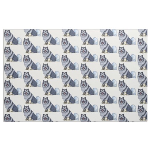 Keeshondgewebe Stoff (Fat Quarter (45,7 x 55,9 cm))