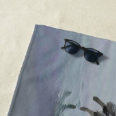 Keeshonds am Meer Strandtuch (Beispiel)